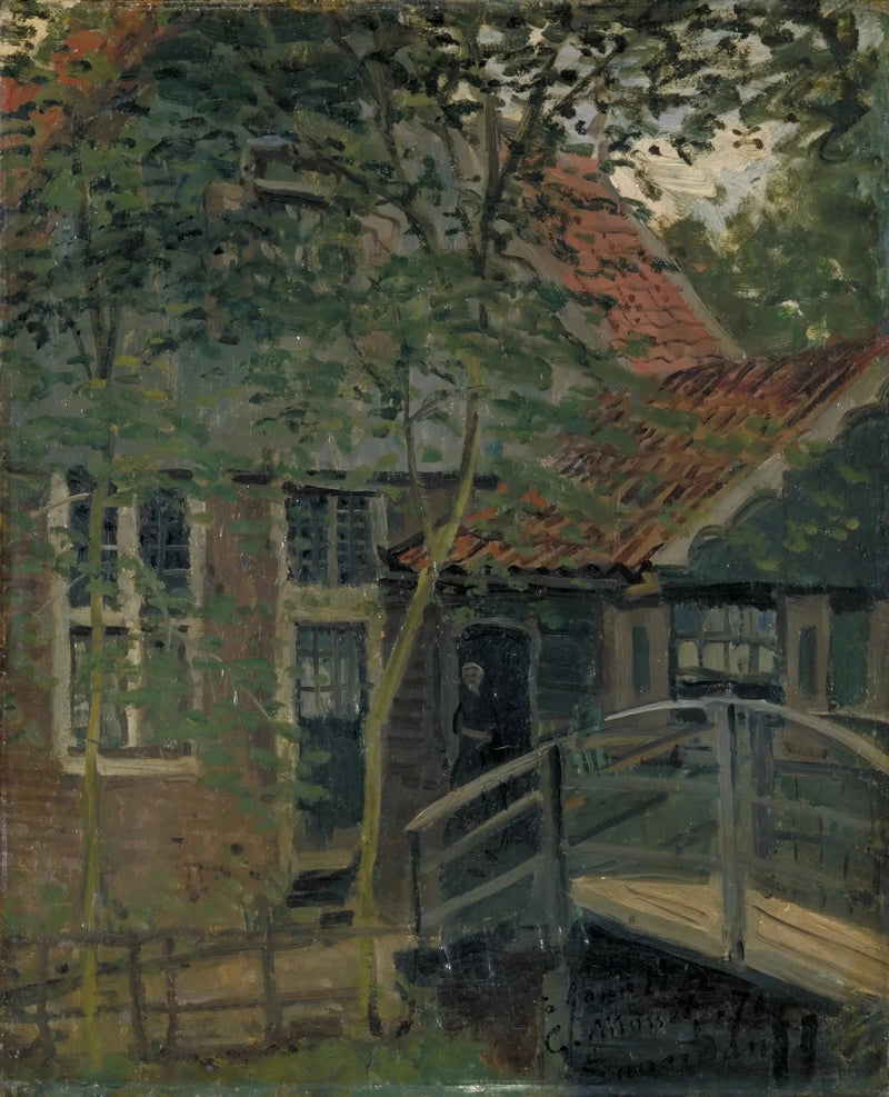 Ворота в Zaandam W191a - Клод Моне