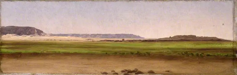 Pâturage, Égypte - Frederic Leighton