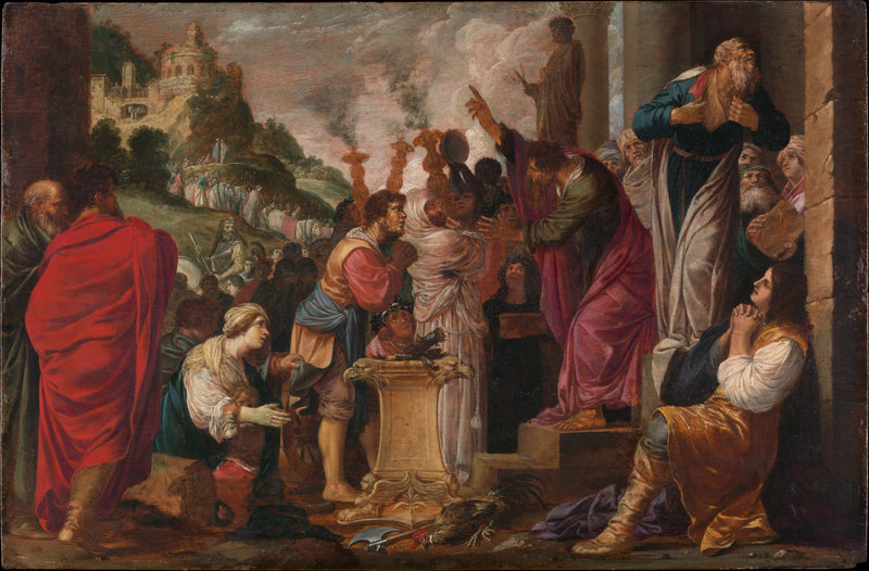 Paul et Barnabé à Lystre - Jacob Pynas