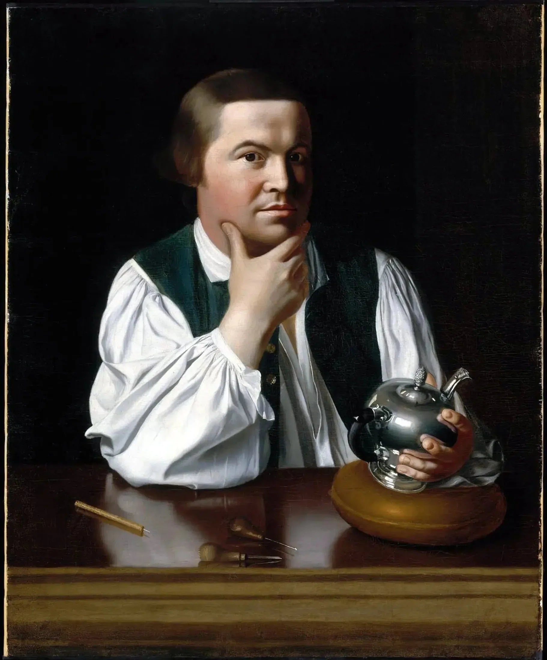 Paul Revere - John Singleton Copley image 1 copie de tableau peinte à la main