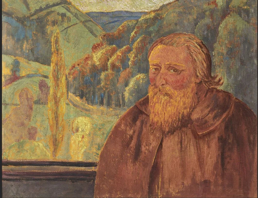 Autoportrait à la barbe rutilante - Paul Sérusier