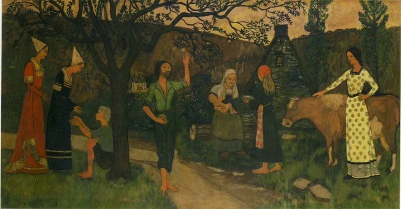 Age d’or ou le cueilleur de pommes - Paul Sérusier
