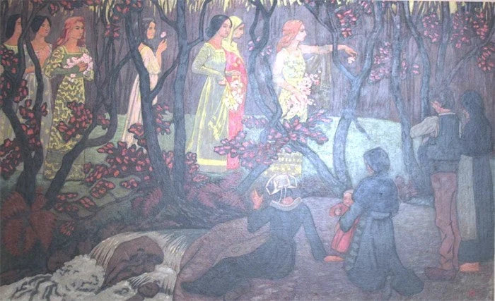Vision près du torrent ou Rendez-vous des fées - Paul Sérusier