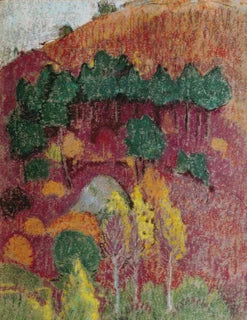 Forêt d’automne à flanc de coteau - Paul Sérusier