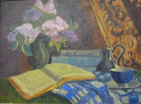 Nature morte aux livres et lilas - Paul Sérusier