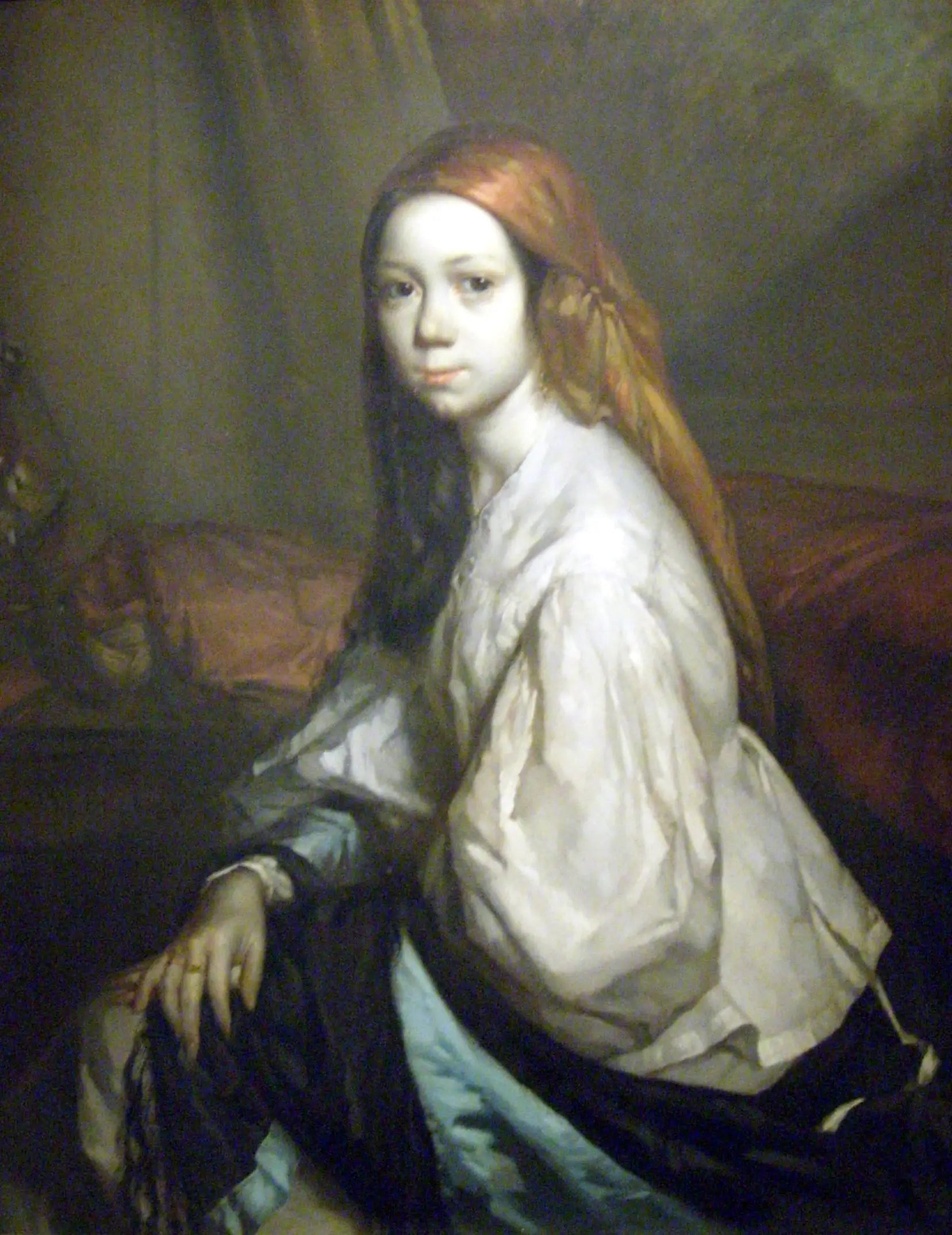 Pauline Ono en déshabillé - Jean-François Millet image 1 reproduction artisanale de tableau