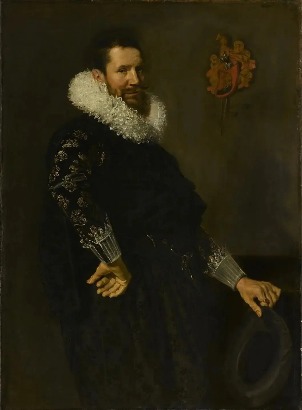 Paulus Van Beresteyn, homme de loi à Haarlem - Frans Hals image 1 copie peinte à la main à l’huile