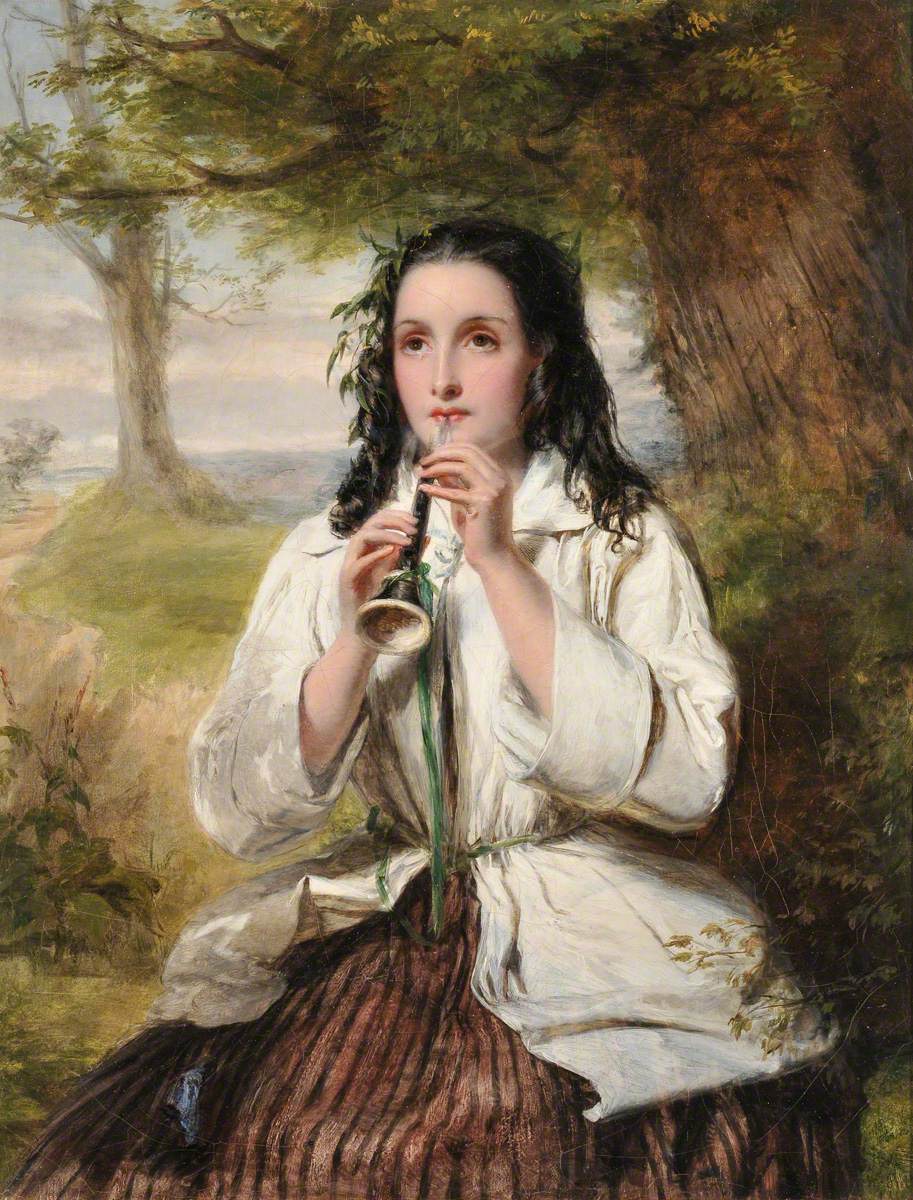 Pauvre Maria - William Powell Frith image 1 tableau peint à l’huile sur toile