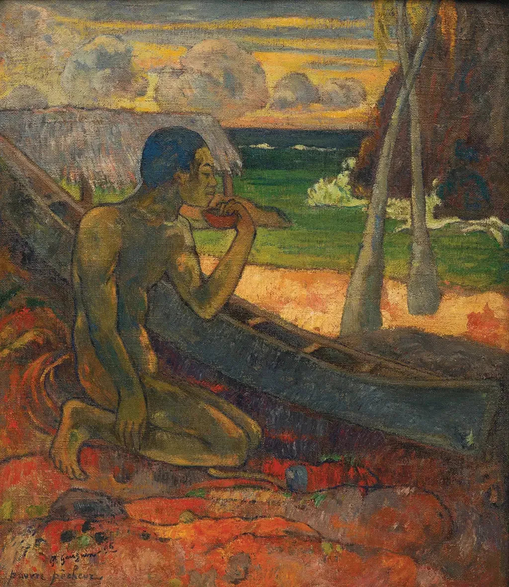Pauvre pêcheur - Paul Gauguin image 1 reproduction de peinture à l’huile
