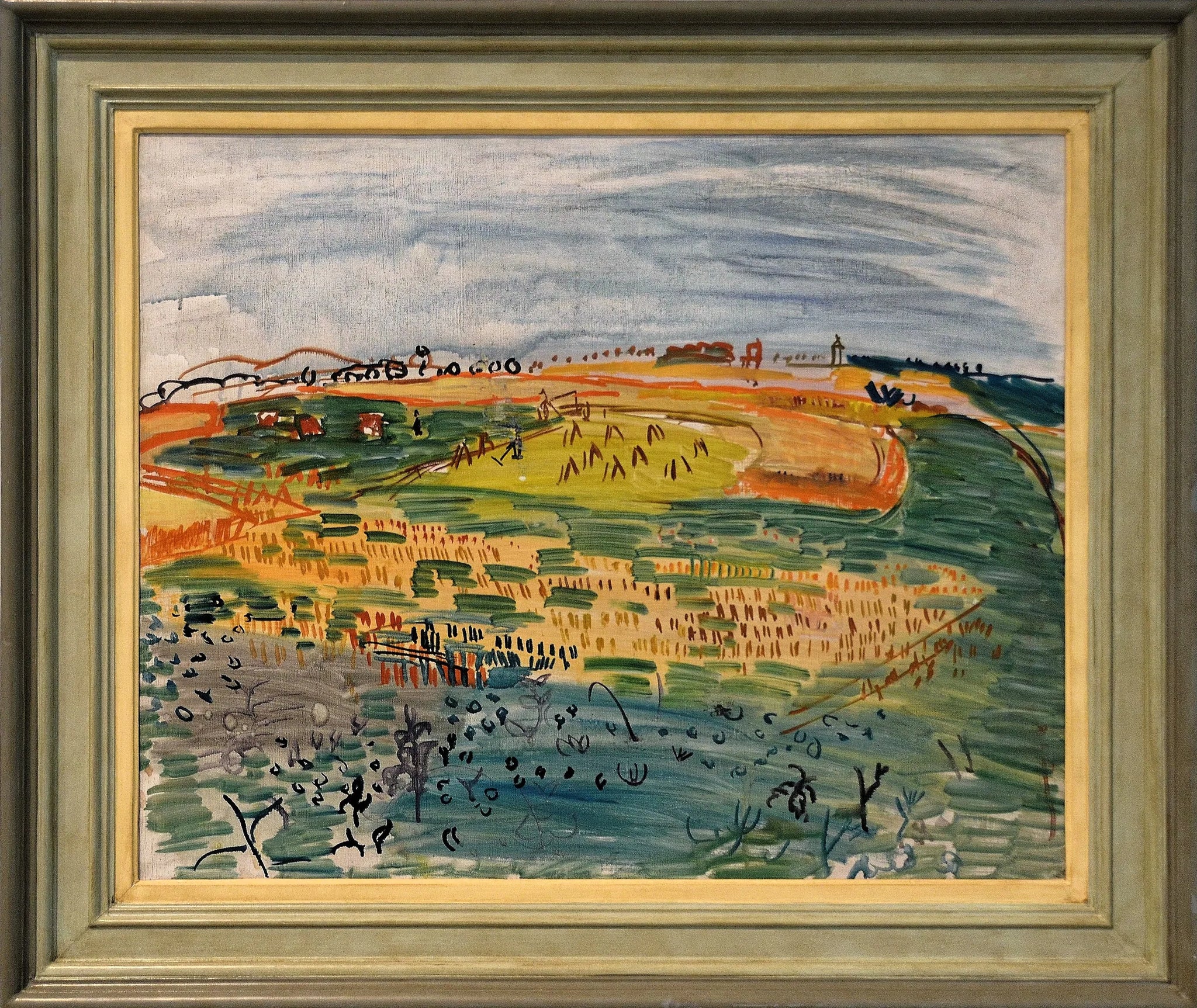Paysage à Avila - Raoul Dufy image 1 tableau peint à l’huile sur toile