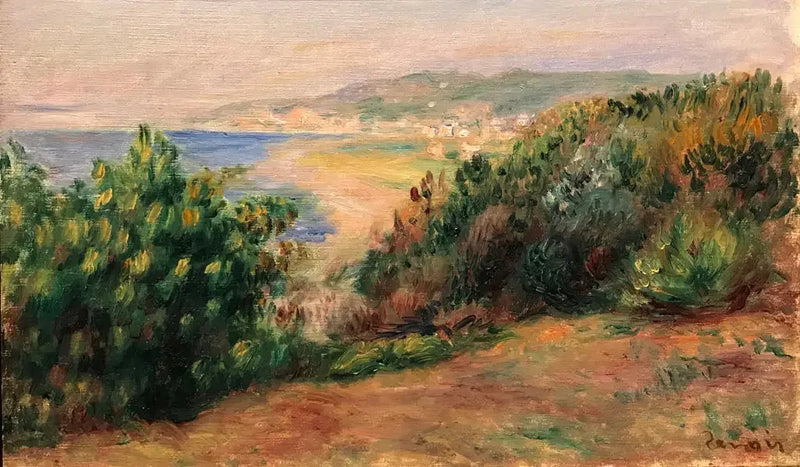 Paysage à Cagnes - Pierre-Auguste Renoir