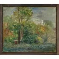 Paysage à Cagnes - Pierre-Auguste Renoir image 1 tableau peint à l’huile sur toile