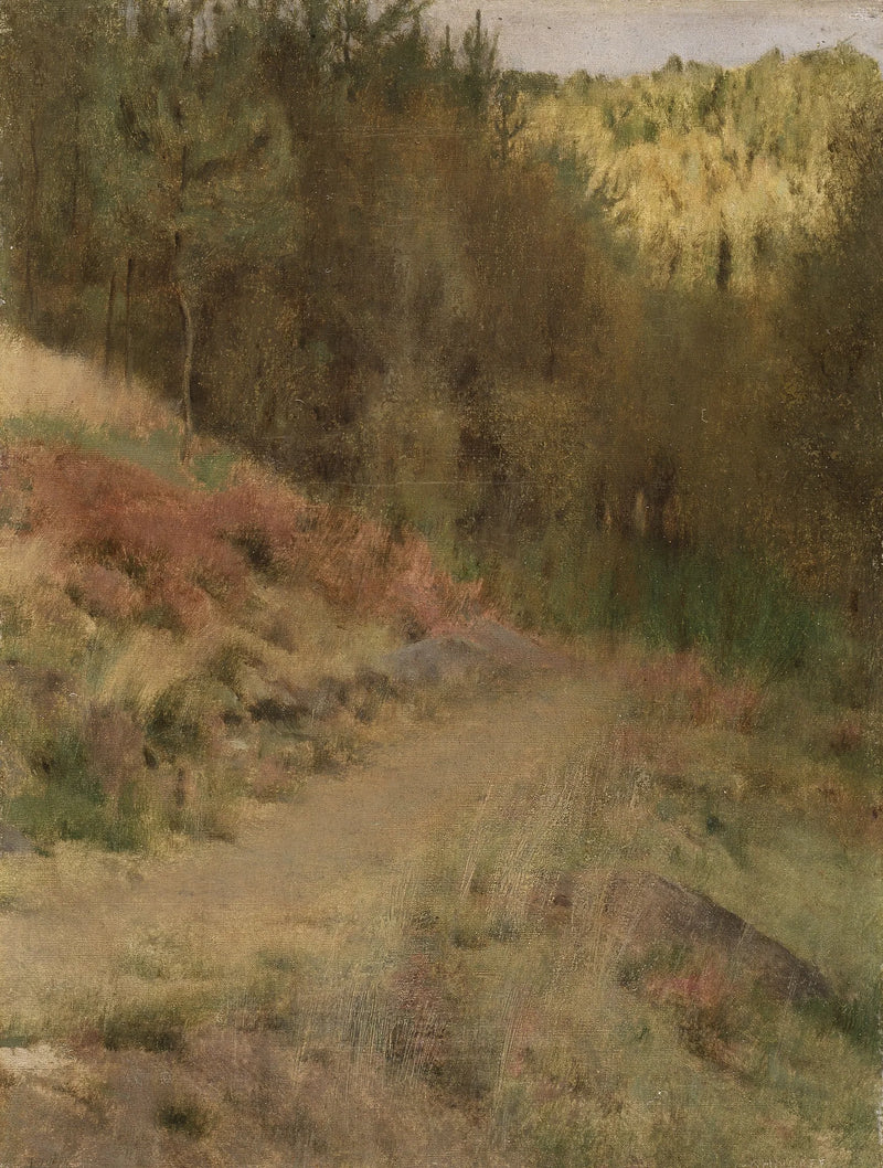 Paysage à Fosset - Fernand Khnopff