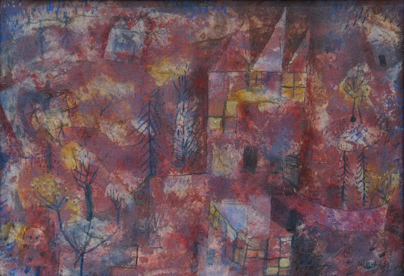 paysage à l'enfant - Paul Klee