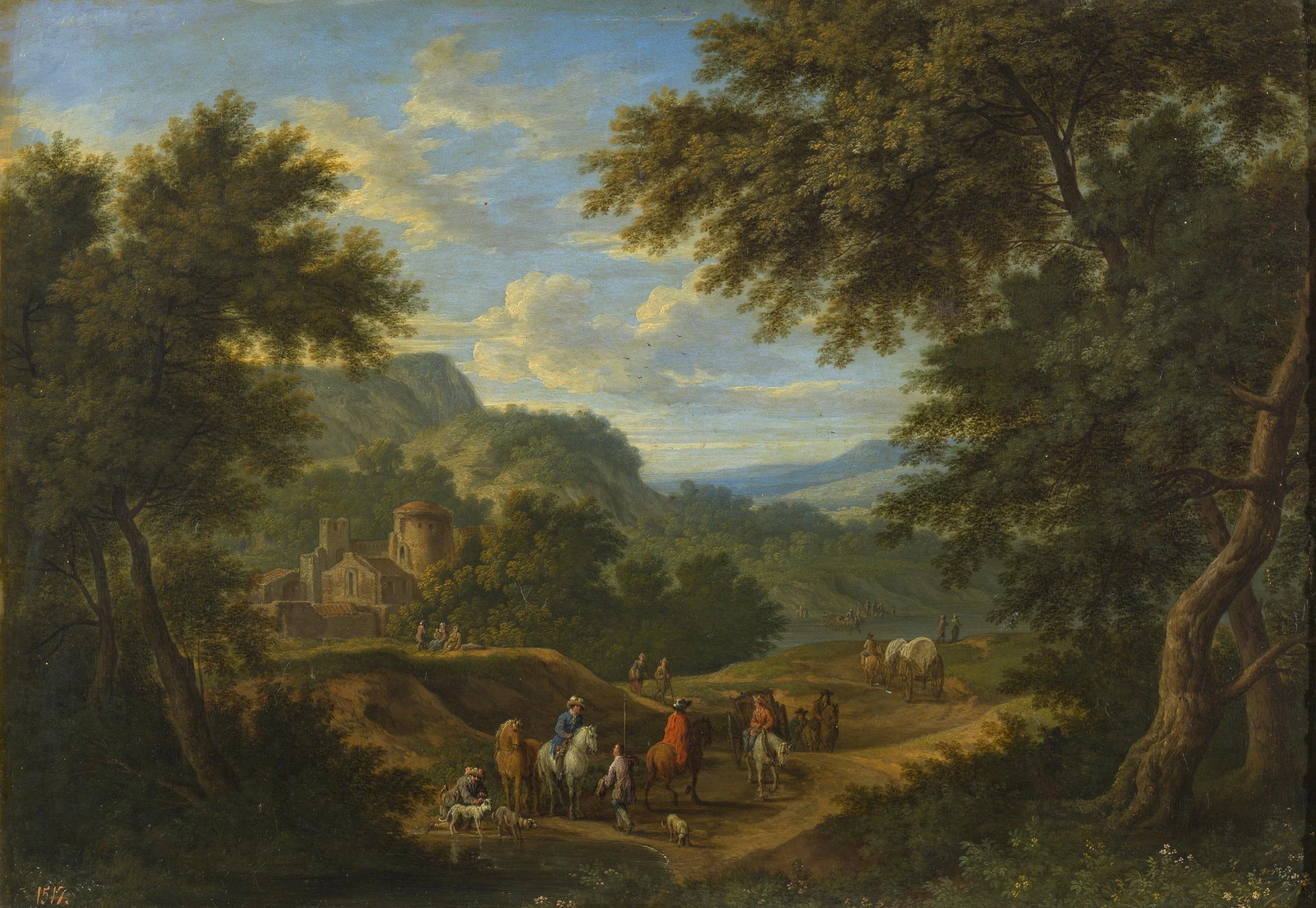 Paysage - Adriaen Frans Boudewyns