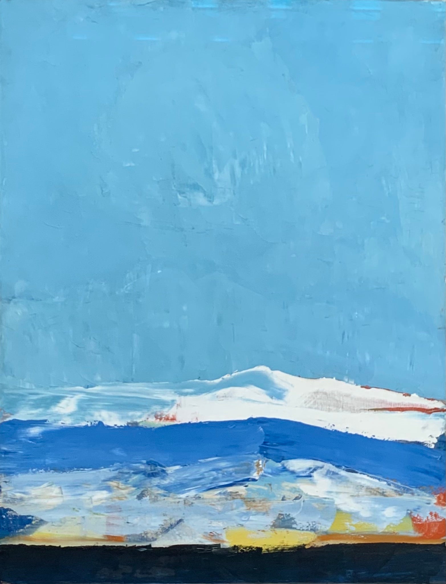 Paysage, Antibes - Nicolas de Staël image 1 reproduction d’œuvre d’art à l’huile