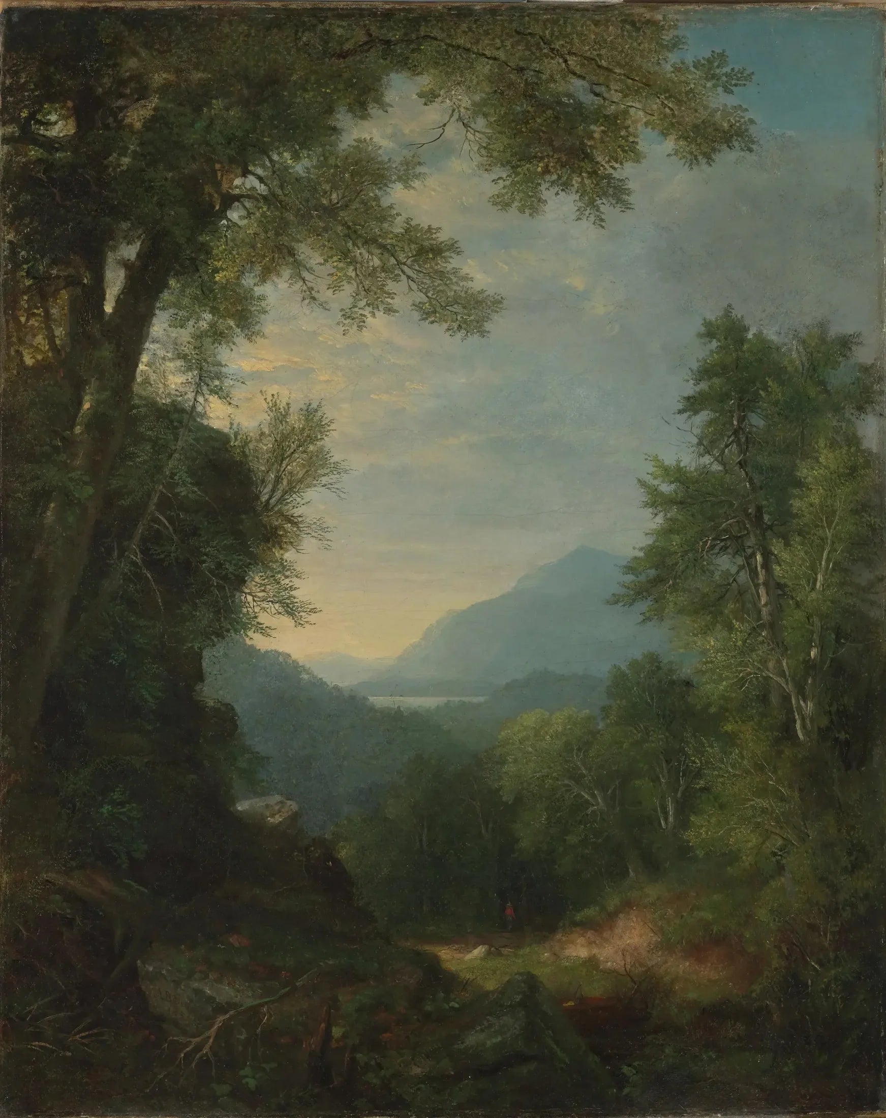 Paysage - Asher Brown Durand image 1 tableau peint à l’huile sur toile