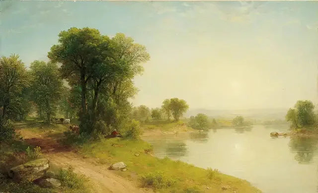 Paysage - Asher Brown Durand image 1 reproduction de peinture à l’huile