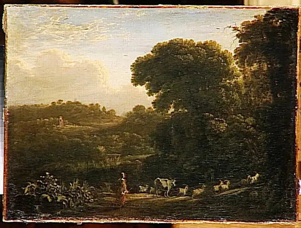 Paysage au soleil couchant - Claude Lorrain
