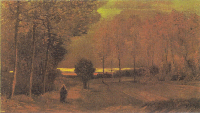 Paysage d’automne au crépuscule, F121 – Van Gogh