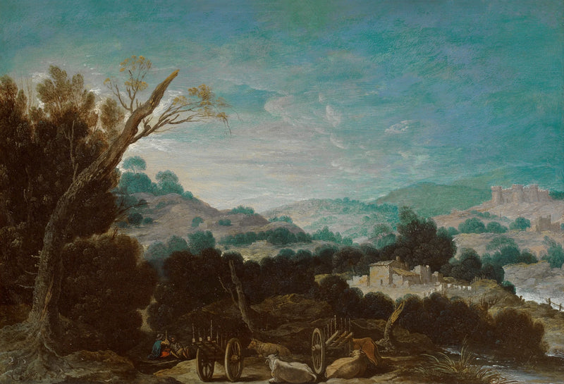 Paysage avec Bergers - Francisco Collantes