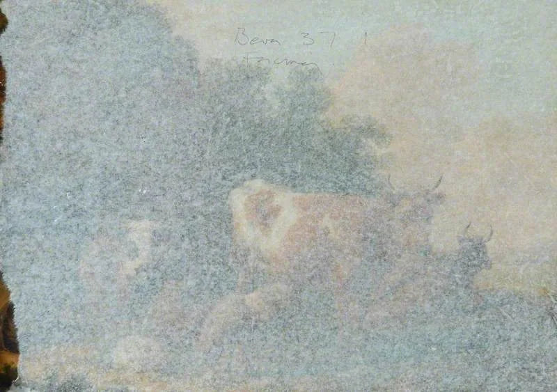 Paysage avec bovins et ovins - Adriaen van de Velde image 1 reproduction d’œuvre d’art à l’huile
