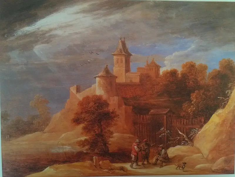 Paysage avec château - David Teniers le Jeune
