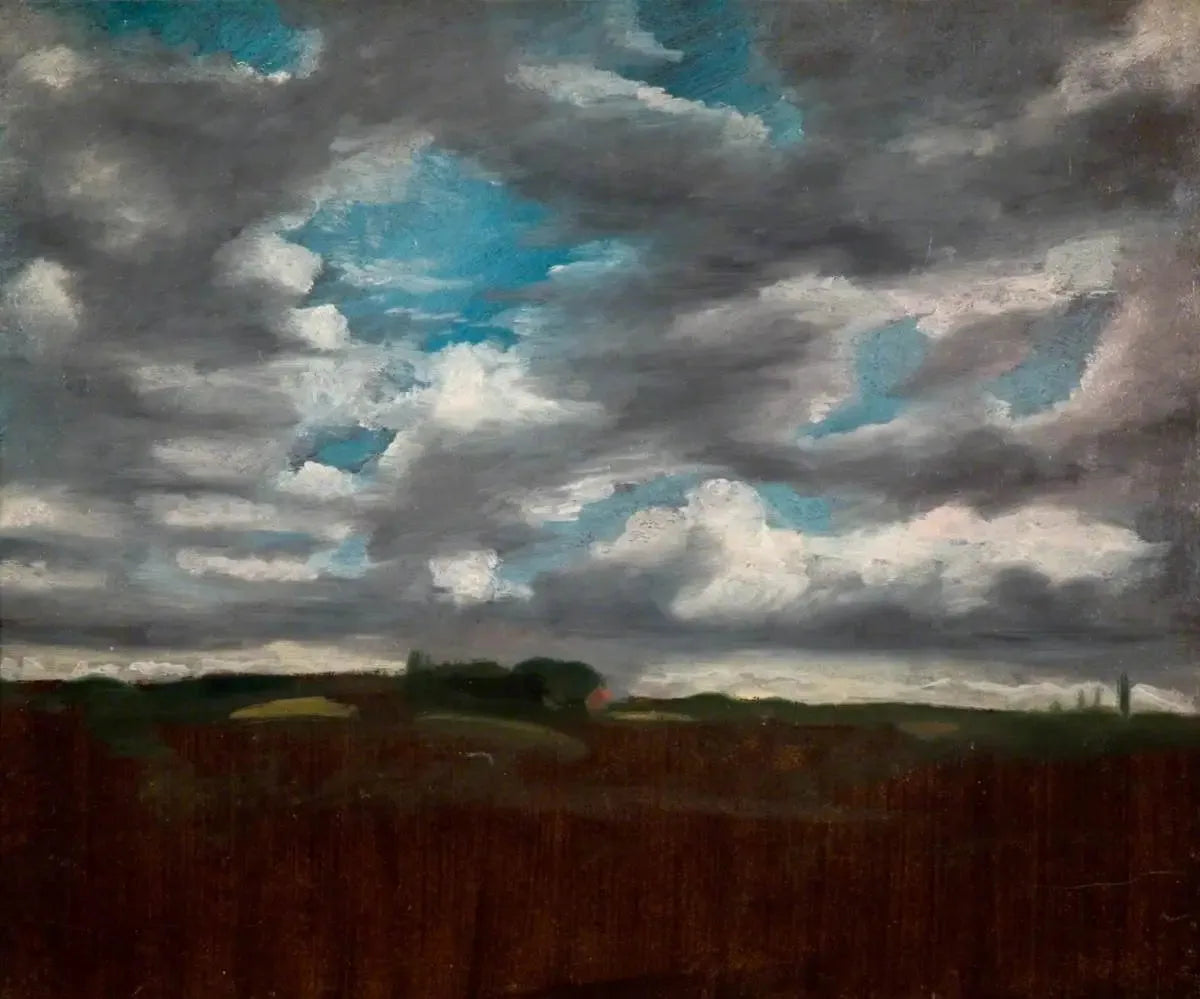 Paysage avec des nuages - John Constable image 1 reproduction artisanale de tableau