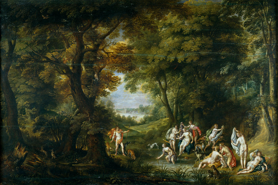 Paysage avec Diane et Actéon - Hendrick de Clerck|Denys van Alsloot