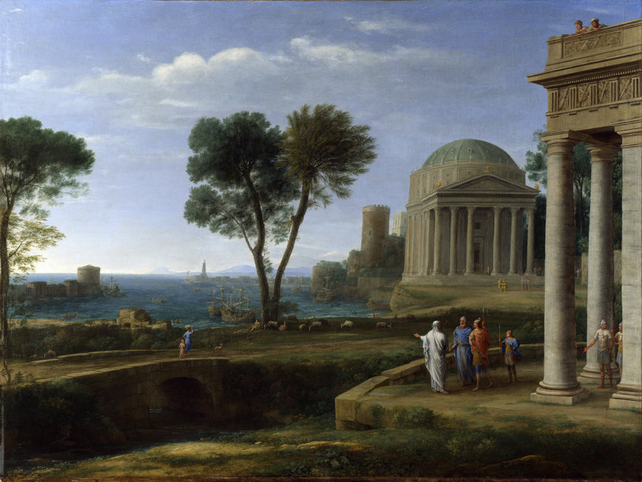 Paysage avec Énée à Délos - Claude Gellée