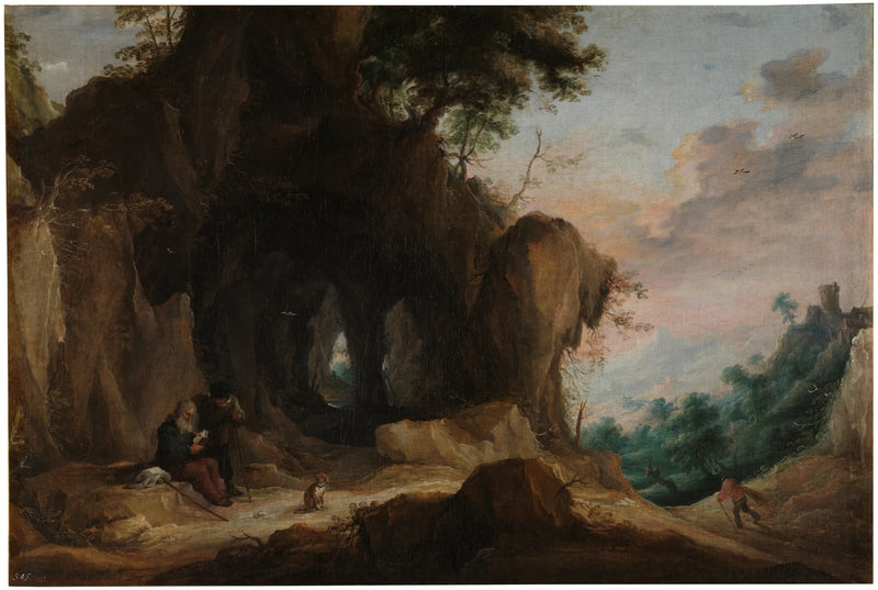 Paysage avec un ermite - David Teniers le Jeune