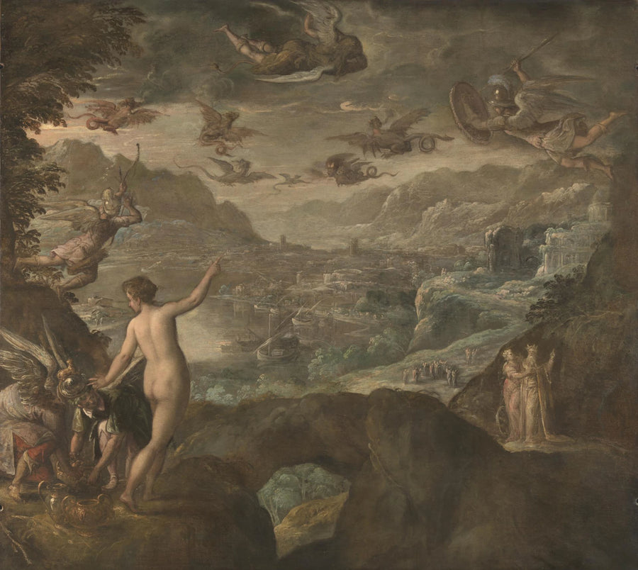 Paysage avec l'expulsion des harpies - Paolo Fiammingo