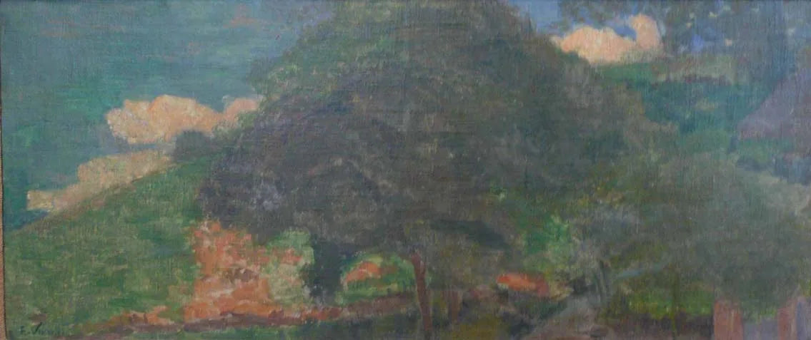 Paysage avec morro - Eliseu Visconti image 1 tableau peint à l’huile sur toile