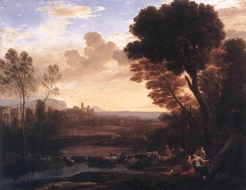 Paysage avec Pâris et Œnone - Claude Lorrain