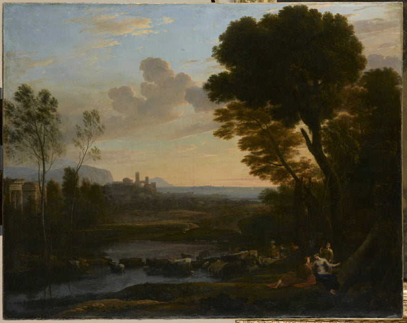 Paysage avec Pâris et Œnone - Claude Gellée
