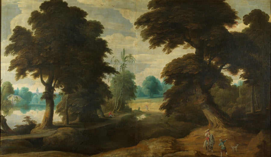 Paysage avec personnages - Jan Wildens