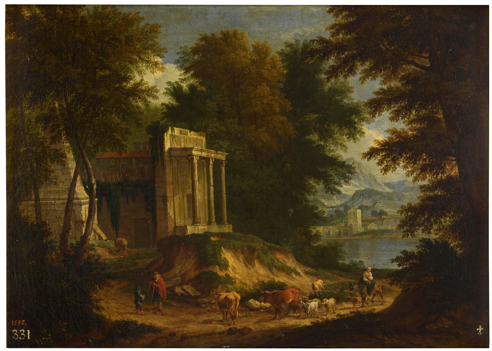 Paysage avec ruines - Adriaen Frans Boudewyns
