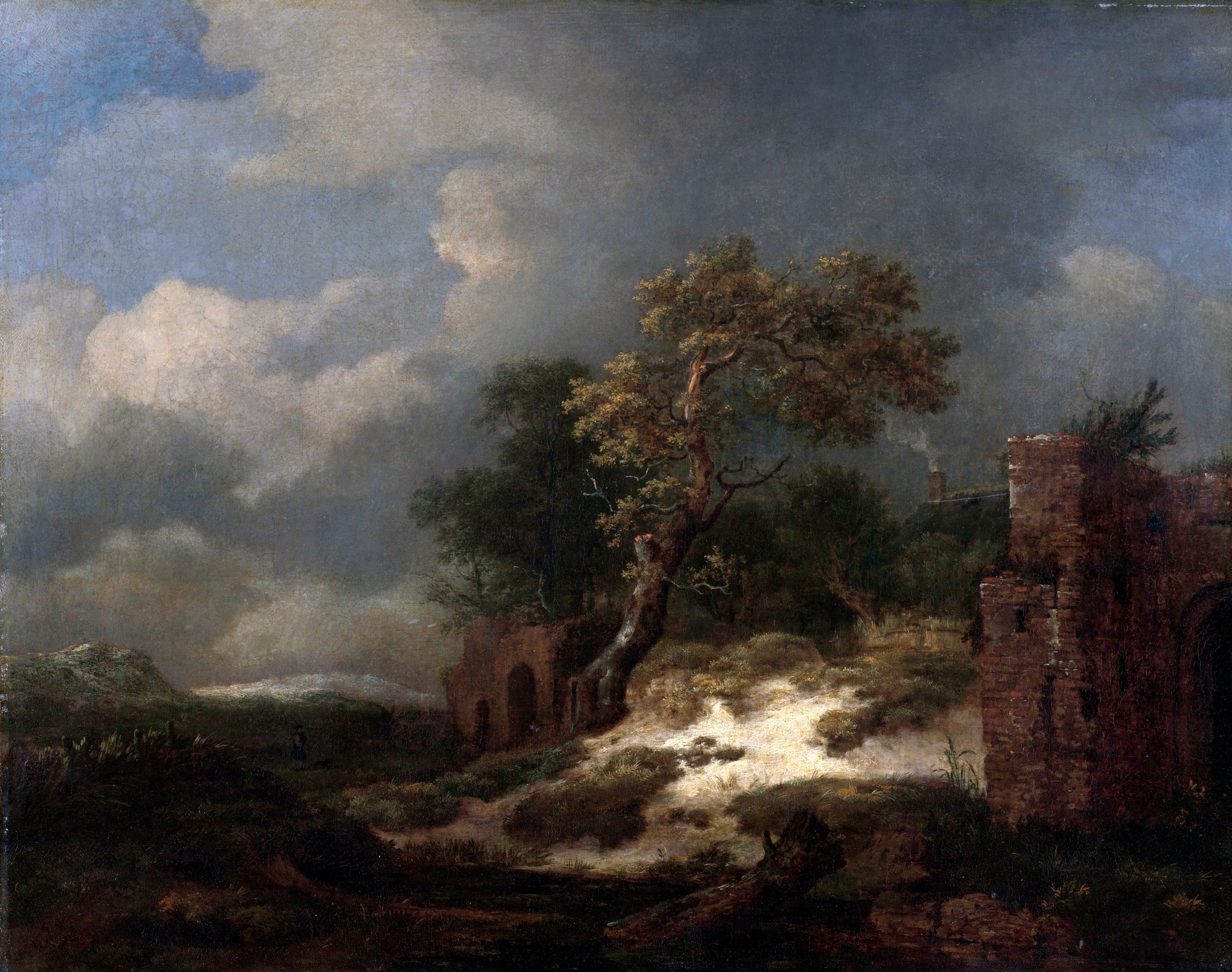 Paysage avec ruines - Jacob van Ruisdael