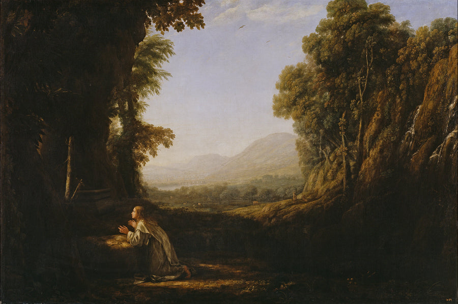 Paysage avec sainte María de Cervelló - Claude Gellée