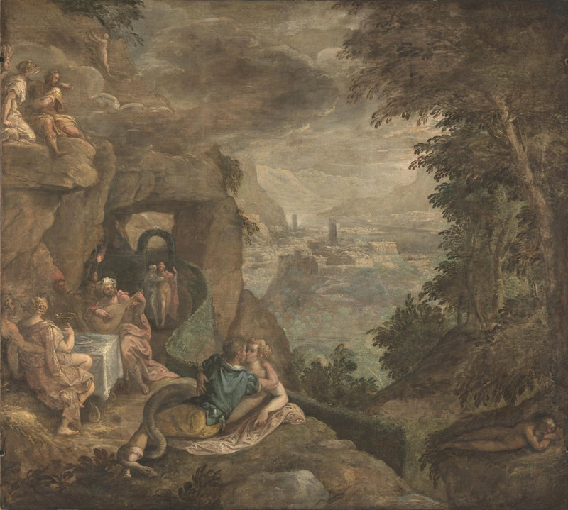 Paysage avec une scène d'enchantement - Paolo Fiammingo