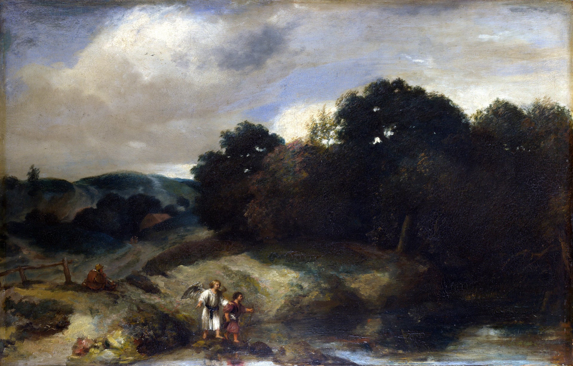 Un paysage avec Tobias et l'ange - Jan Lievens
