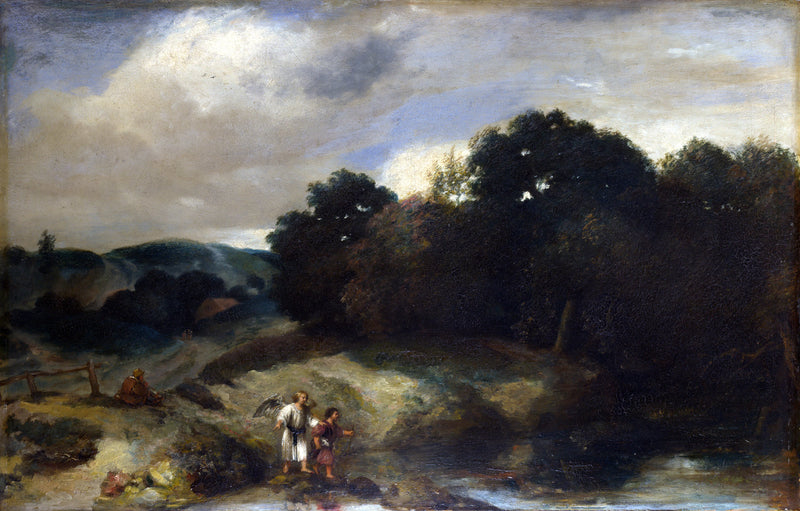 Un paysage avec Tobias et l'ange - Jan Lievens