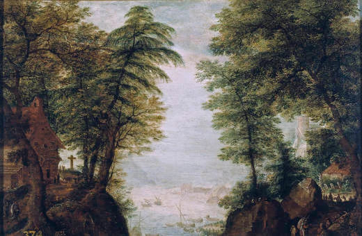 Paysage Boisé - Pieter Stevens