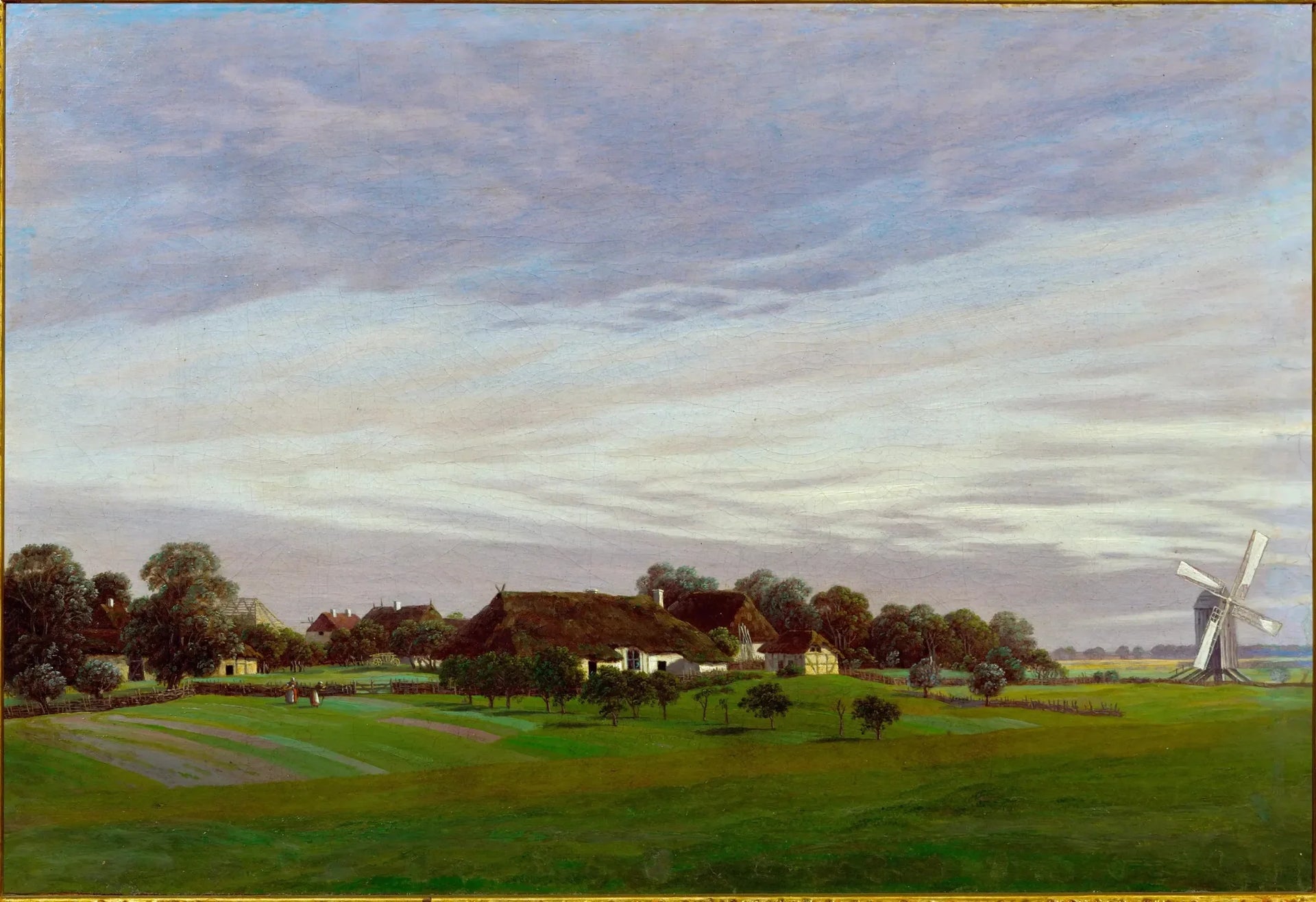 Paysage - Caspar David Friedrich image 1 reproduction réalisée par Alpha Reproduction