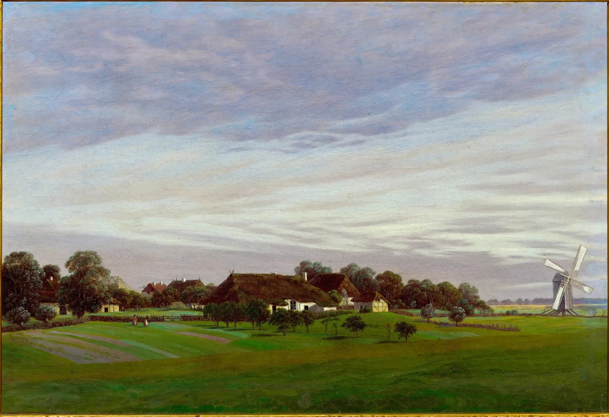 Paysage - Caspar David Friedrich image 1 reproduction réalisée par Alpha Reproduction