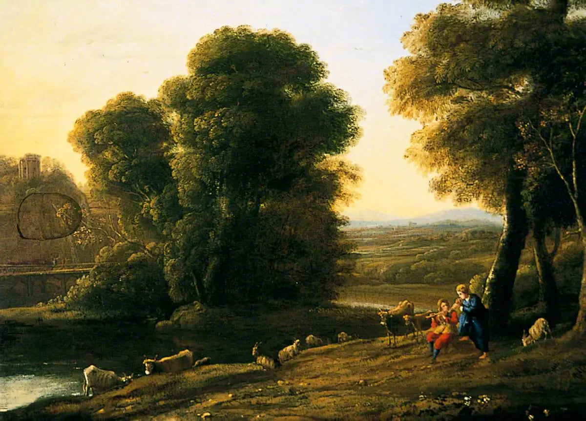 Paysage - Claude Lorrain image 1 reproduction artisanale de tableau