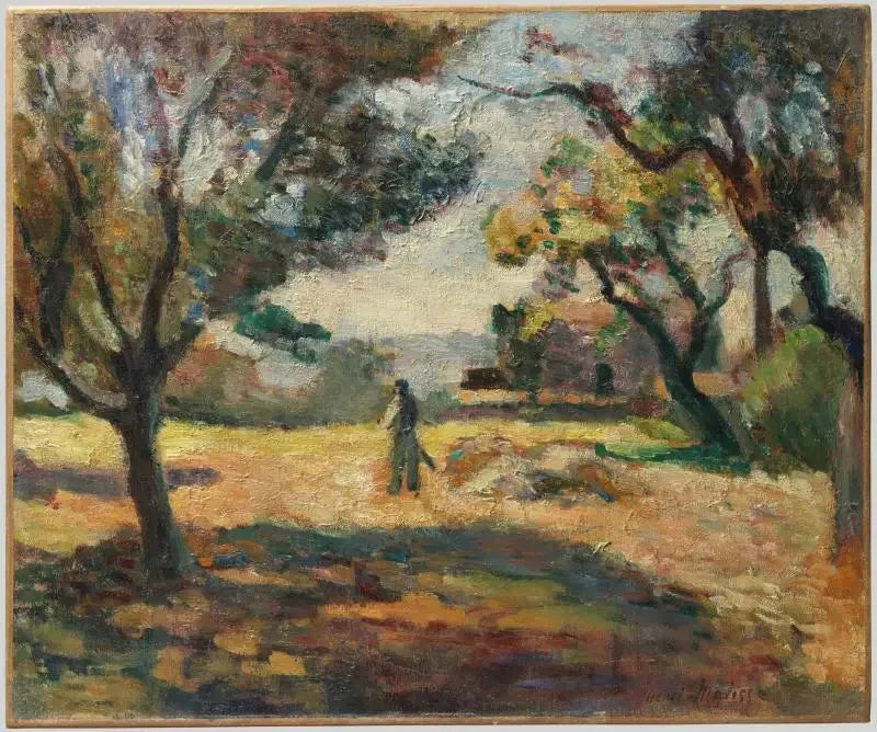 Paysage corse - Henri Matisse image 1 reproduction réalisée par Alpha Reproduction