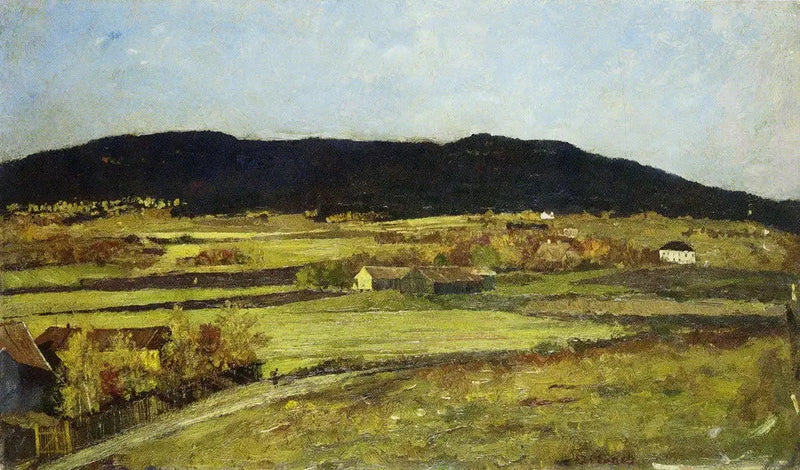 Paysage d'Asker - Edvard Munch