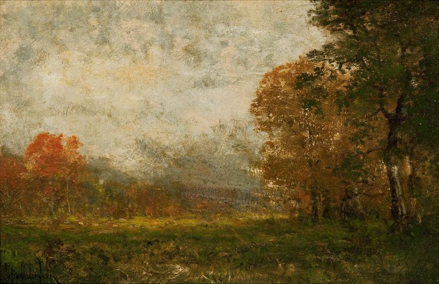 Paysage d'automne - Julian Onderdonk image 1 copie de tableau peinte à la main