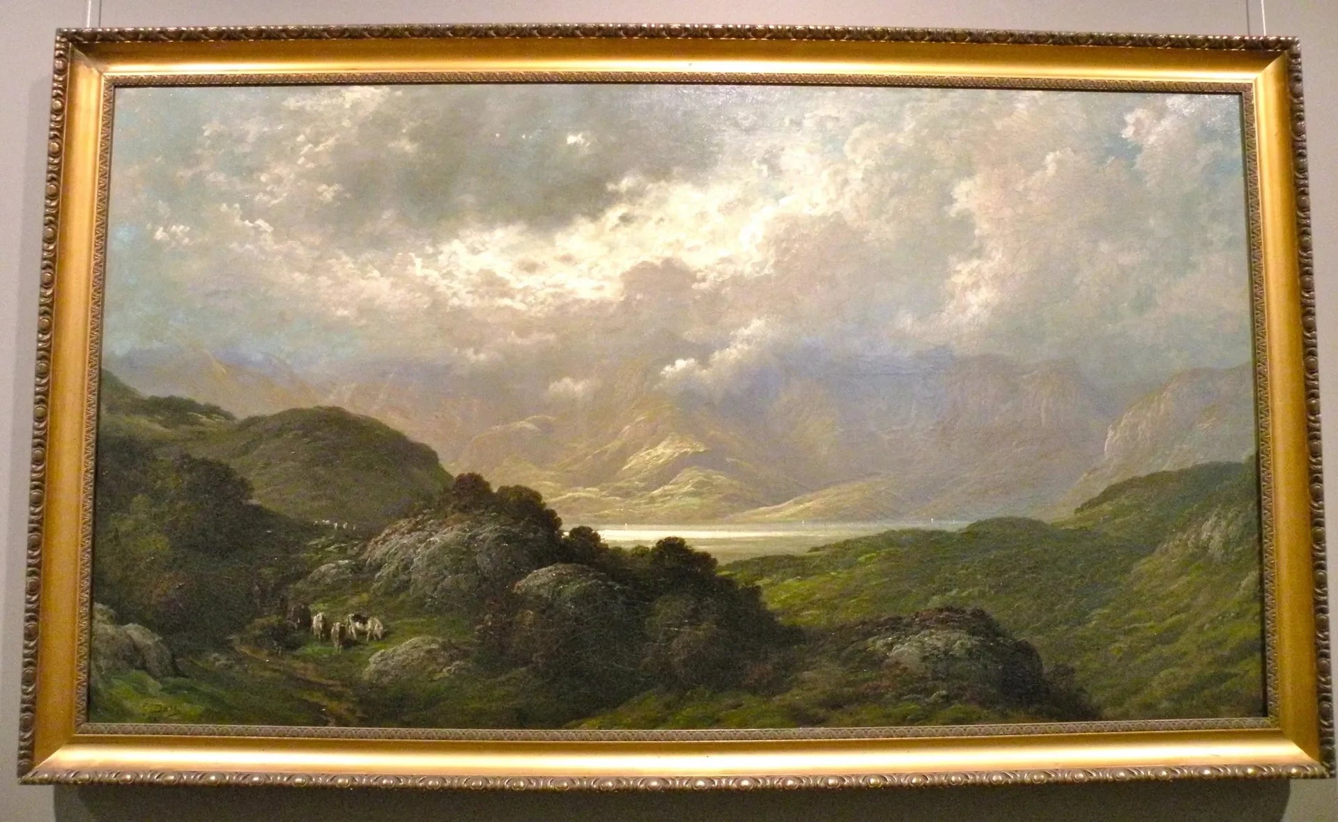 Paysage d'Écosse - Gustave Doré image 1 copie de tableau peinte à la main